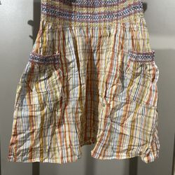 Target Medium High Waist Plaid Skirt 