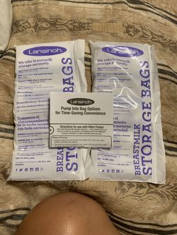 100 breastmilk storage bags