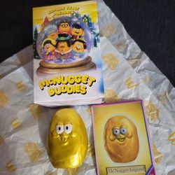 mcdonalds 2023 The Artist Box Collectible Mcnugget Buddies golden nugget RARE