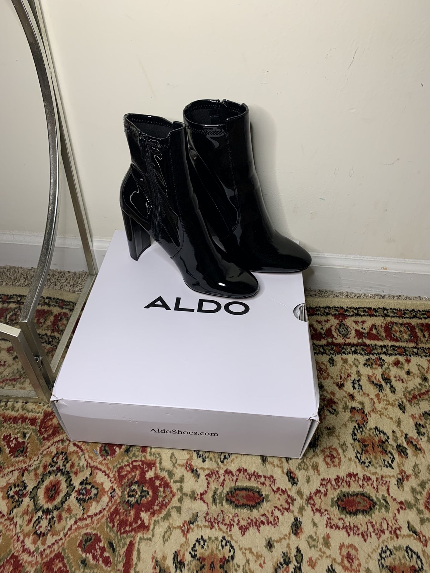 Aldo, Black Booties