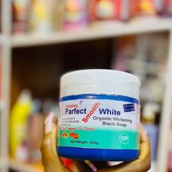 Parfect Smooth White Black Soap with Papaya and Carrot Extract 