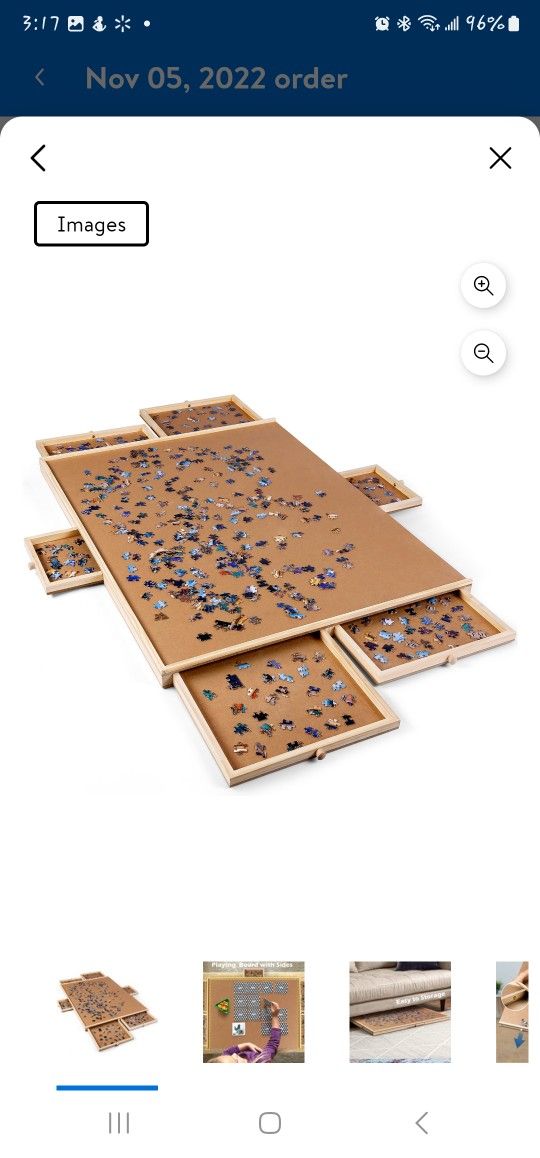 Puzzle Board With Draws 