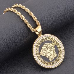 14k gold plated necklace ,available