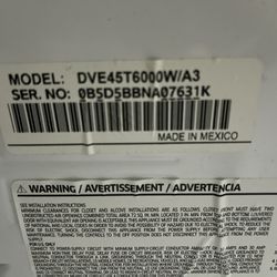 Dryer Repair - Samsung