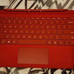 Microsoft Surface Pro Cover/Keyboard Red