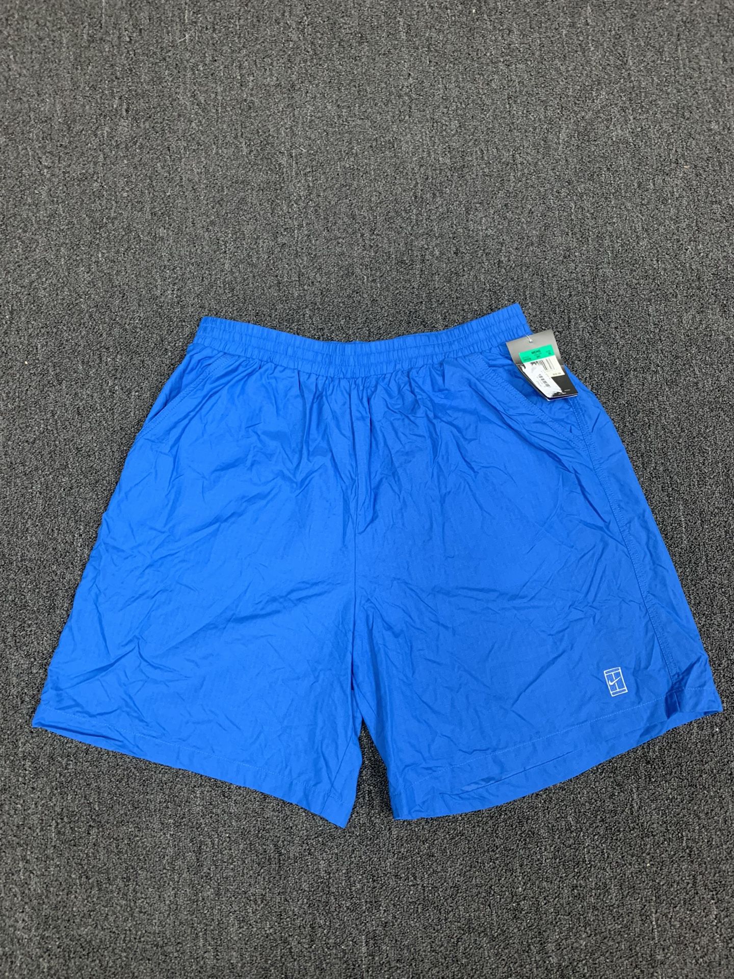 Vintage 1990's Nike Court Men's Blue Shorts ~ Tennis ~ Andre Agassi ~ NOS ~ XL