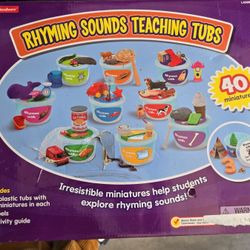 Rhyming Sounds Teaching Tubs Age 4-7 
