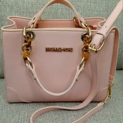 Michael Kors Cynthia Medium Saffiano Leather Satchel 