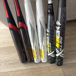 Fast Pitch Softball Bats Ghost Unlimited Advanced & Meta X 