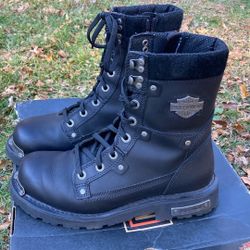 HARLEY DAVIDSON- Boots-MINT(almost)