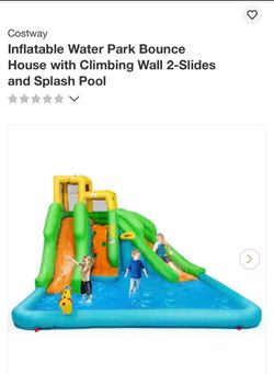 Inflatable Water Park Bounce House Pool