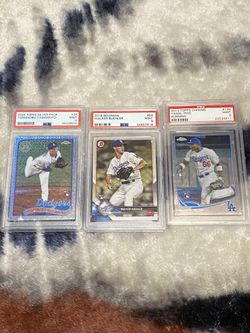 Dodgers Rookie  Psa Cards 