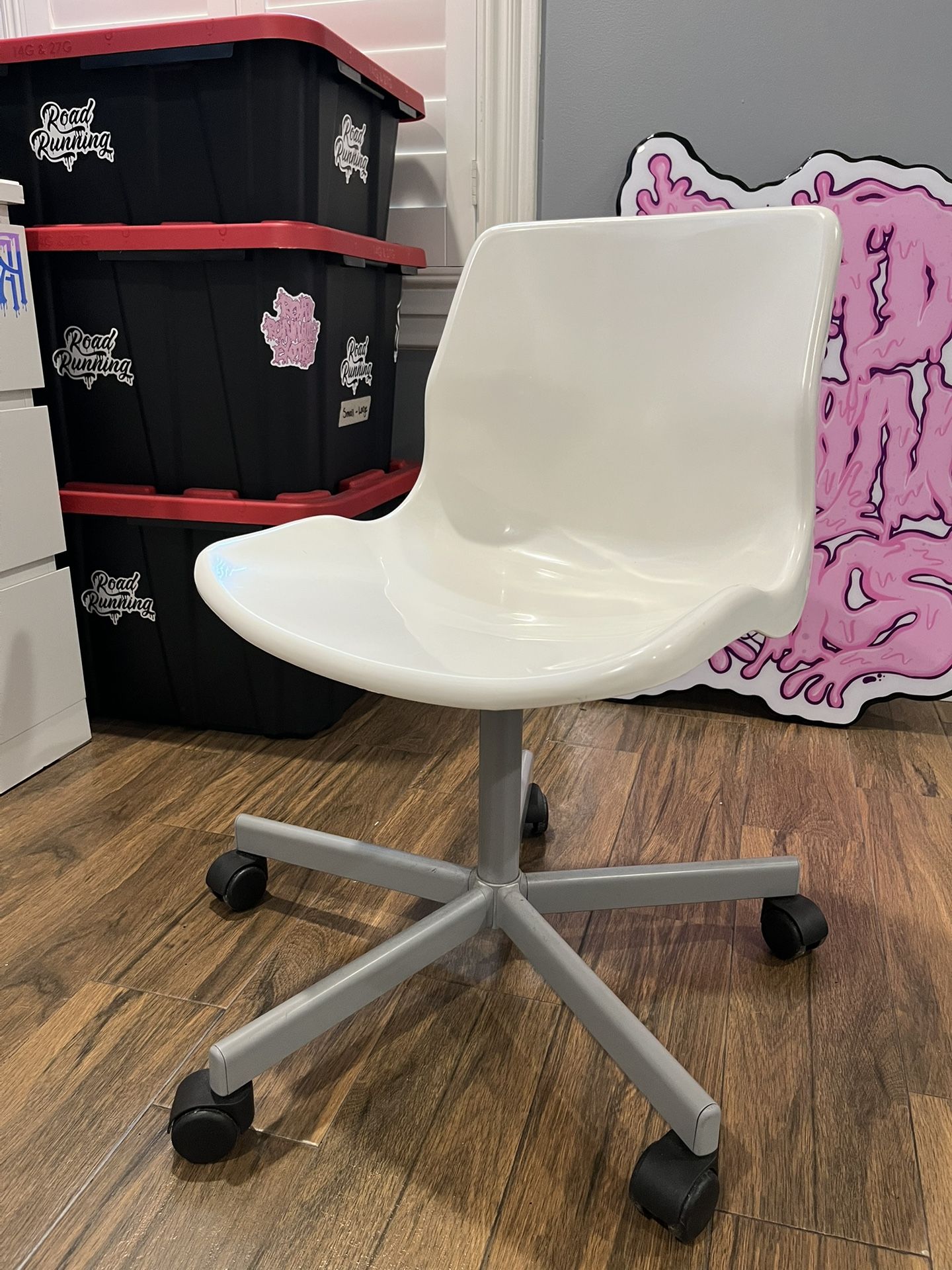 White Ikea Office Chair