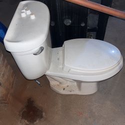 American Standard Toilet  Commercial Style Sloan Flush master Internals