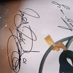 Autographed Notre Dame Poster