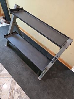Body- Solid GDKR100 Kettlebell / Dumbbell Rack