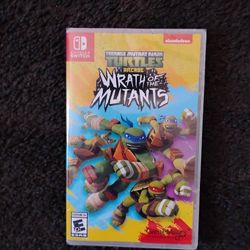 Teenage Mutant Ninja Turtles Wrath Of The Mutants Game For Nintendo Switch