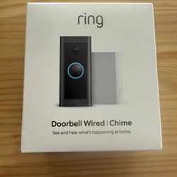 Ring Doorbell with Chime