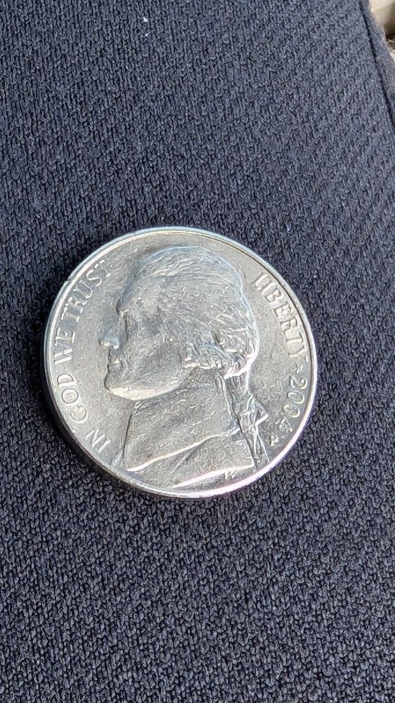 2004 P Jefferson Nickel