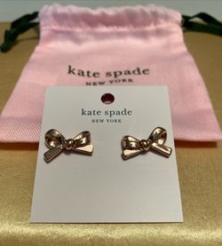 KATE SPADE BOW EARRINGS