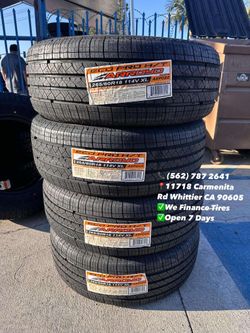 265/60R18 Arroyo New Set of Tires Installed and Balanced Set de Llantas Nuevas Instaladas y Balanceadas