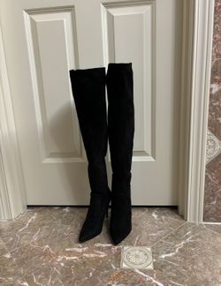 Steve Madden Black  Heels Boots 🖤