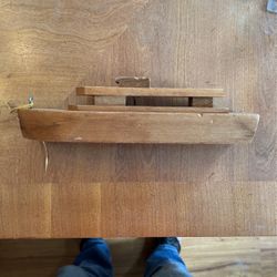 Antique Wooden HandMade Boat 