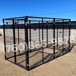 Durable 10’ x 5’ x 6’ Outdoor Dog Kennel Cage 