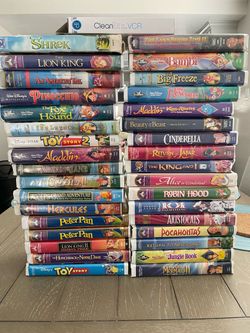 Disney VHS tapes
