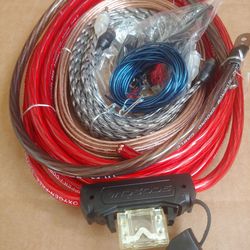 SCOSCHE 4 GAUGE CCA/OFC HYBRID 80A MAXI CAR AMPLIFIER INSTALL KIT