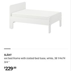 IKEA Toddler/Twin Bed w/ Mattress