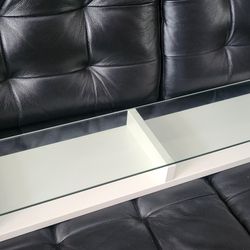 IKEA  EKBY GRUVAN  GLASS SHELF ORGANIZER 