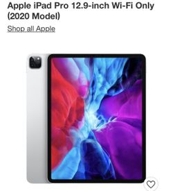 iPad Pro 12.9 (2020 version) 512gb