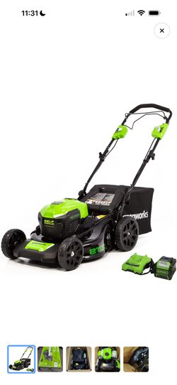 Greenworks 40V 21" Brushless Cordless (Self-Propelled) Lawn Mower