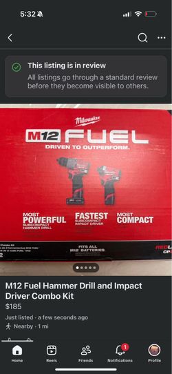 Milwaukee M12 Fuel Hammer Drill and Impact Driver Combo Kit