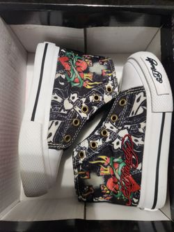 Ed Hardy Toddler Boy Shoes size 8