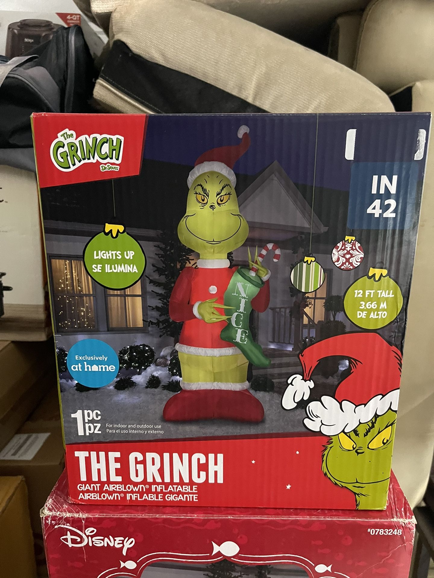 12ft The Grinch Airblown Inflatable 2023 Gemmy NEW