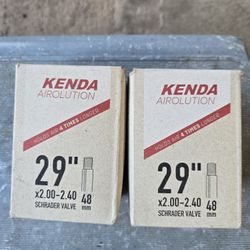 Two Brand New Kenda Schrader Tubes , Fits Cruiser Or Any 29" Wheels 15.00 