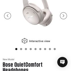 Bose Quiet Comfort Headpones