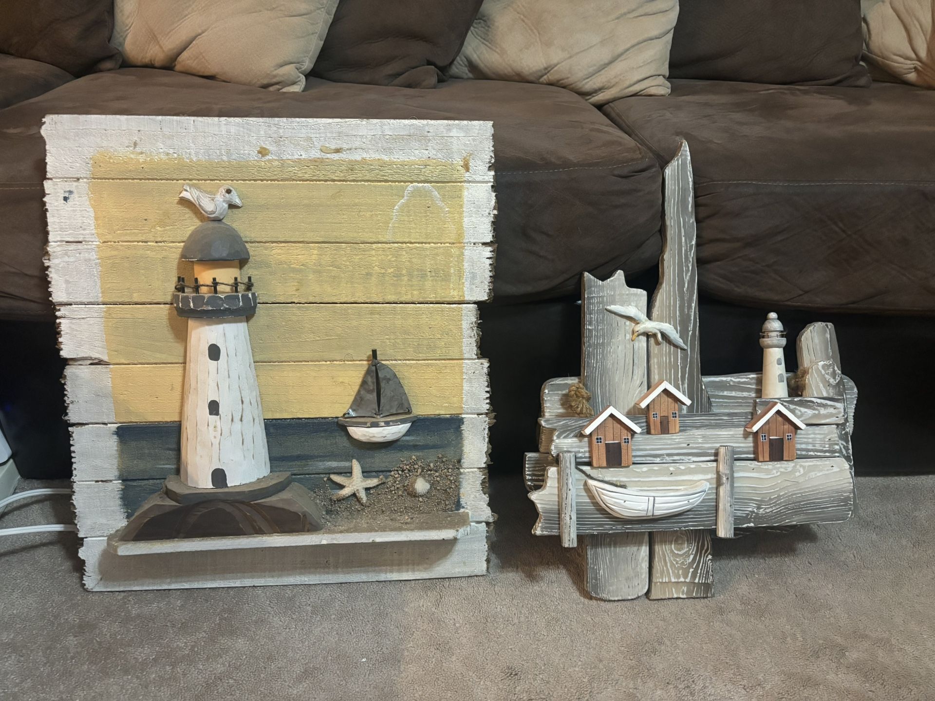 3D Beach Art (2 Pieces)