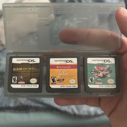 3 NINTENDO GAMES 