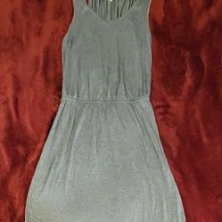 NWOT WOMENS GAP DRESS GRAY SIZE XS 