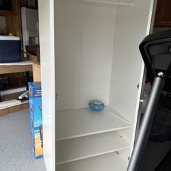 IKEA KLEPPSTAD Wardrobe – White, Used Once – 