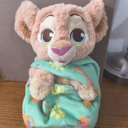 New!! Disney Parks Babies Nala Lion King Baby Plush 10"