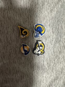 LA Rams Croc Charms 