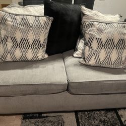 2 Piece Gray Couches 