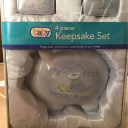 Baby 1st Piggy bank, Tooth, Curl