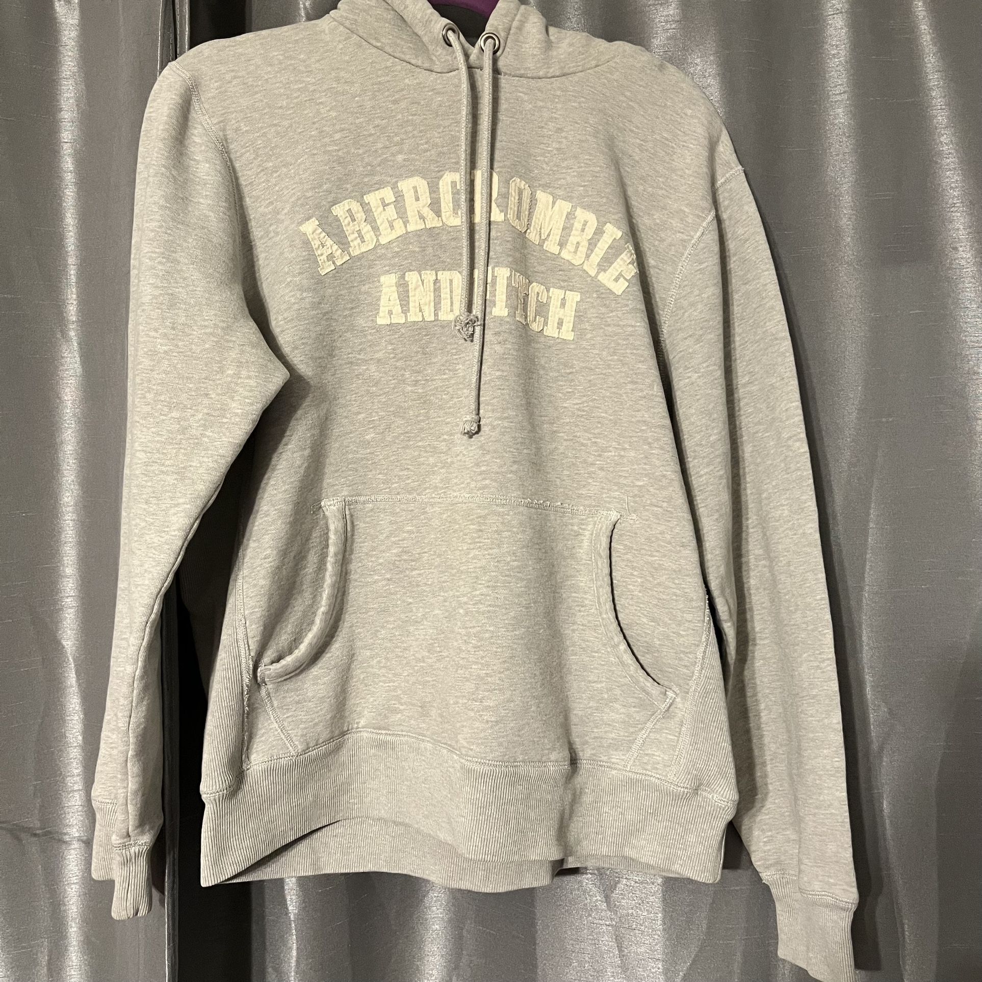 Abercrombie & Fitch Grey Hoodie - Sz M
