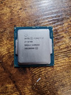 Intel i7 6700 3.40GHz CPU - Skylake