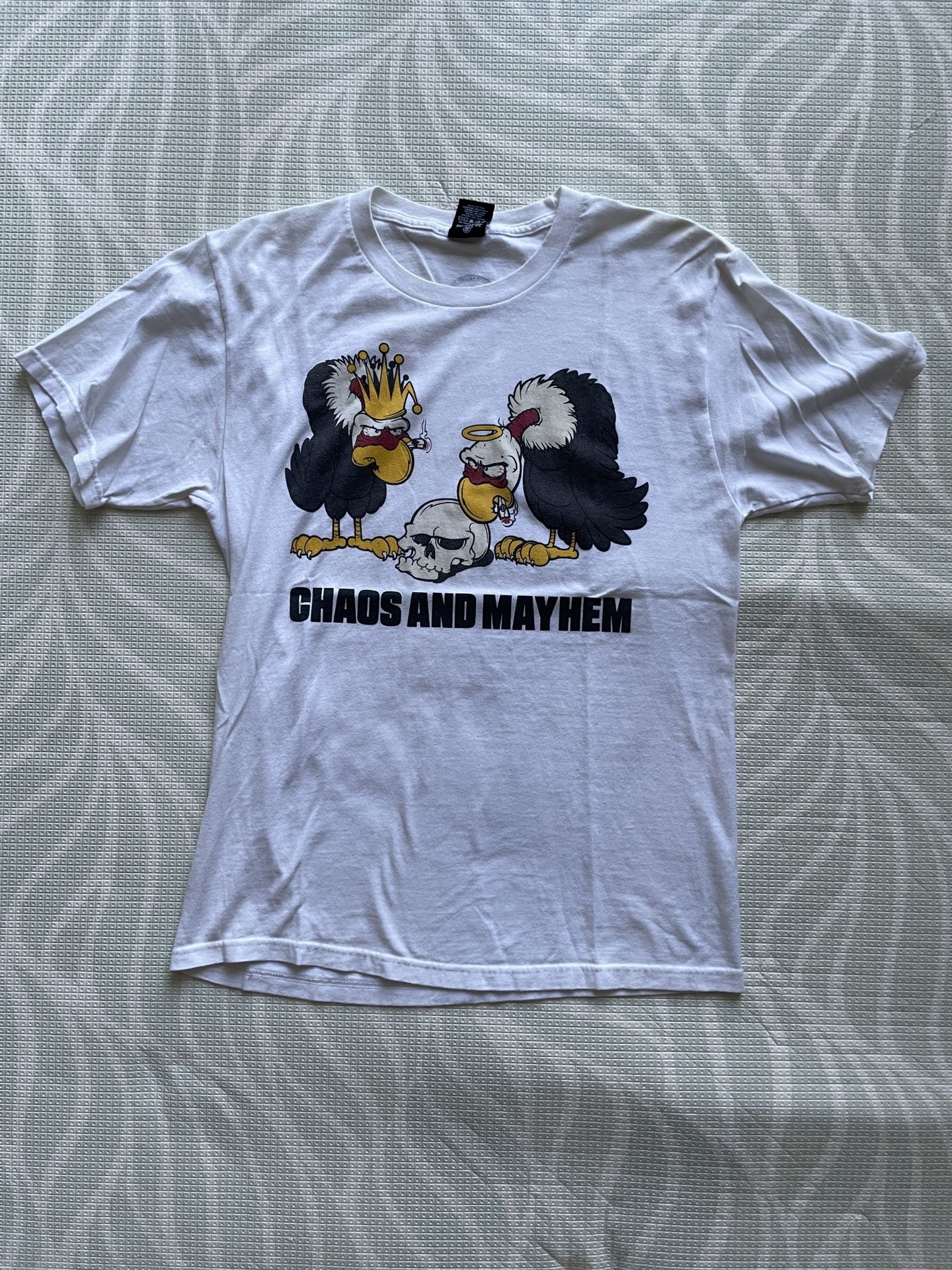 Stussy x union collab shirt chaos and mayhem